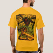 Clash of Light und Shadow Luxus Tranding Fee T-Shirt (Rückseite)