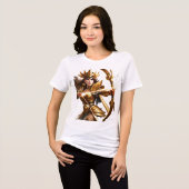 Clash Queen Tri-Blend Shirt (Vorderseite voll)
