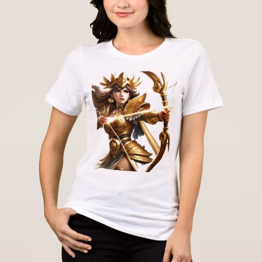 Clash Queen Tri-Blend Shirt (Vorderseite)