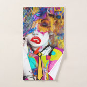 Clashy Lady Badhandtuch Set (Handtuch)