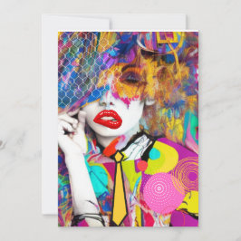 Clashy Lady Feiertagskarte