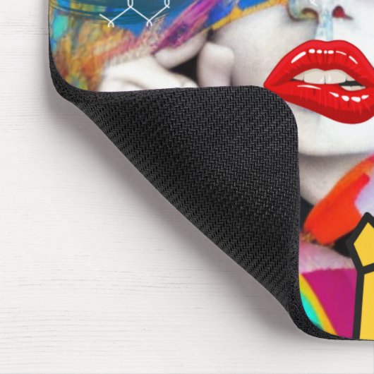 Clashy Lady Mousepad (Ecke)