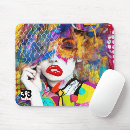 Clashy Lady Mousepad (Mit Mouse)