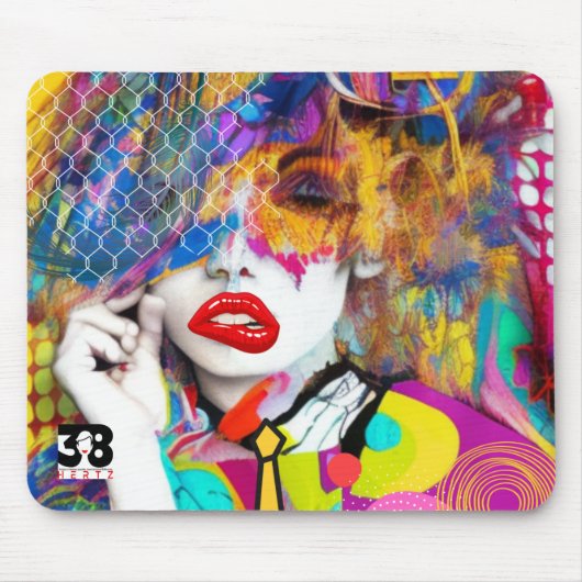 Clashy Lady Mousepad (Vorne)