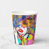 Clashy Lady Pappbecher (Links)