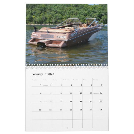 Clasic Glastron Calendar 2024 Kalender (Feb 2026)
