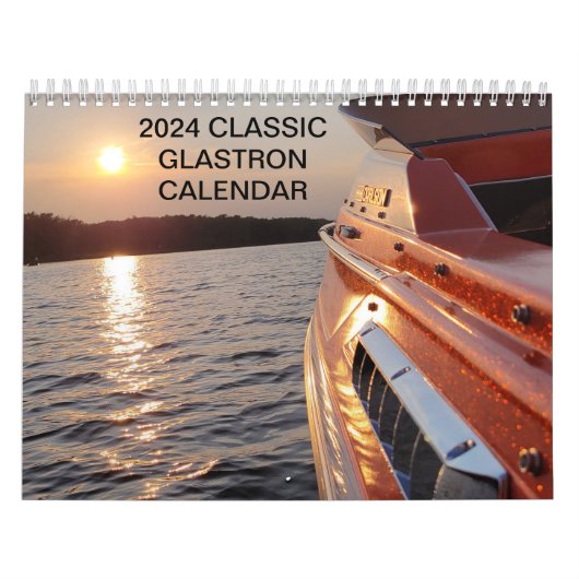 Clasic Glastron Calendar 2024 Kalender (Titelbild)