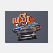 ClaSic Muscle Cars Fußmatte (Vorderseite)