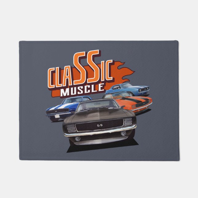 ClaSic Muscle Cars Fußmatte (Vorderseite)