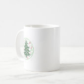 Clasicc Rockin Rund Weihnachtsbaum Geschenk Männer Kaffeetasse (Vorderseite Links)