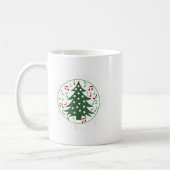 Clasicc Rockin Rund Weihnachtsbaum Geschenk Männer Kaffeetasse (Links)