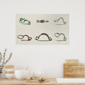 Clasps in Marne Poster (Küche)