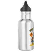 Class 1 Explosives Trucker Gift | Funny ADR Hazard Edelstahlflasche (Links)