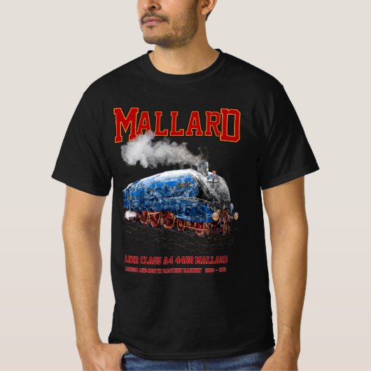 Class A4 Mallard - World Fastest Steam Locomotive T-Shirt (Vorderseite)