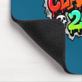 Class Graduation Graffiti Streetwear Drip Design Mousepad (Ecke)