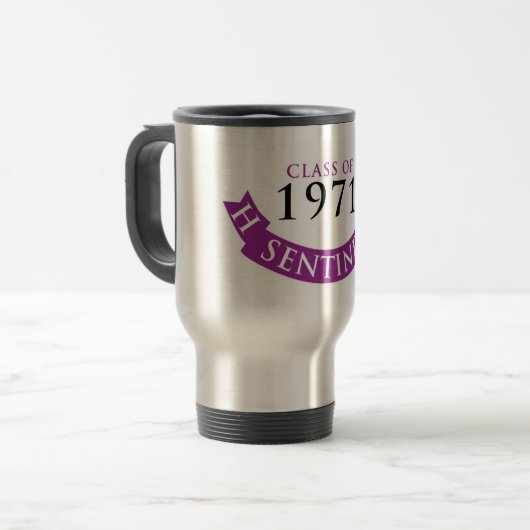 Class-of-1971 Reisebecher (Vorderseite Links)