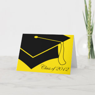 class of 2012 graduation cap dankeskarte