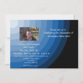 Class of 2015 Blue Abschluss Invites by Janz Einladung (Rückseite)