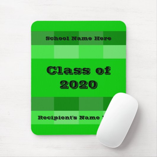 Class of 2020 Abschluss Day by Janz Green Mousepad (Mit Mouse)