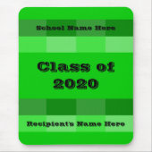 Class of 2020 Abschluss Day by Janz Green Mousepad (Vorne)