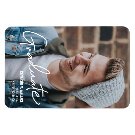 Class of 2021 Modern Graduate Magnet (Horizontal)