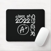 Class Of 2022 Senior A+ Graduation Mousepad (Mit Mouse)