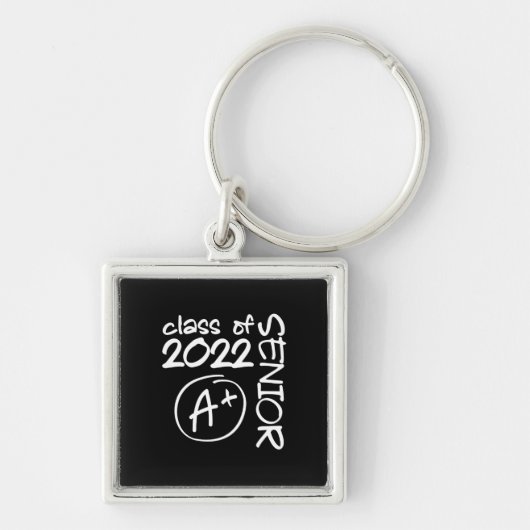 Class Of 2022 Senior A+ Graduation Schlüsselanhänger (Vorne)