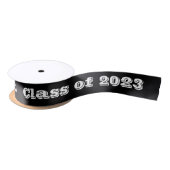 Class of 2023 Abschluss Day by Janz Black Satinband (Spule)