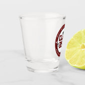 Class of 2023 Burgundy Graduate Graduation Schnapsglas (Links)