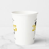 Class of 2023 Grad Gold and Black Paper Cup Pappbecher (Rechts)