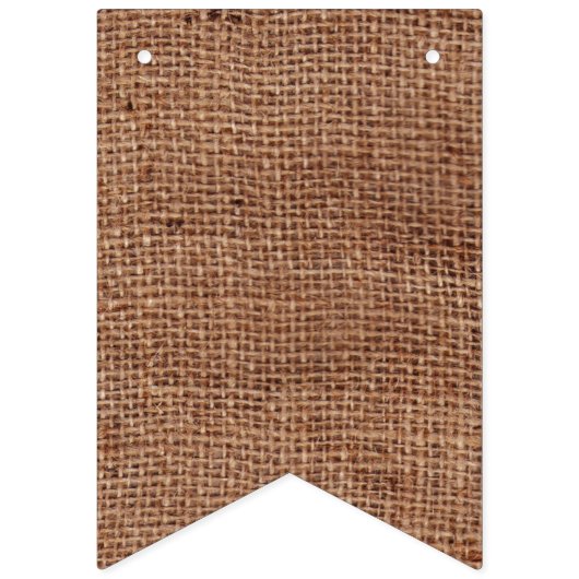 CLASS OF 2023 on Simulated Burlap Wimpelkette (Erste Fahne)