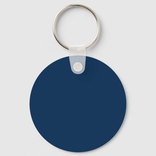 Class of 2023 Simple Elegant Navy Blue Graduation Schlüsselanhänger (Rückseite)