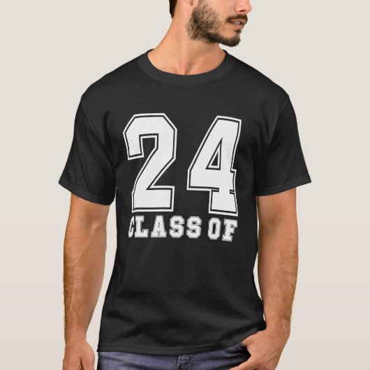 Class of 2024 Graduation Senior 2024 Graduate Scho T-Shirt (Vorderseite)