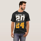 Class of 2024 Senior 24 Grad Graduation T-Shirt (Vorne ganz)