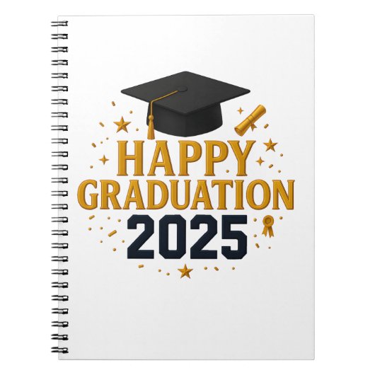 Class of 2025 Celebration Tee – Wear Your Pride! Notizblock (Vorderseite)