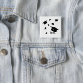 Class of 2025 grad cap  button (Beispiel)