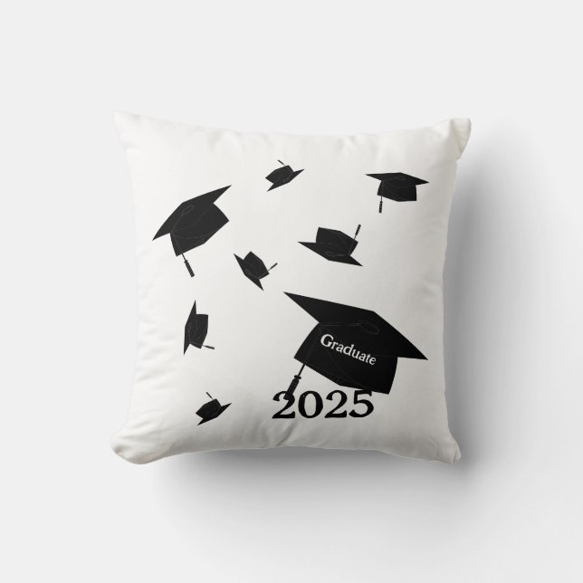 Class of 2025 grad cap  kissen (Vorderseite)
