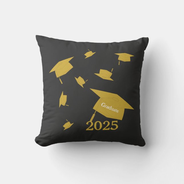 Class of 2025 grad cap  kissen (Vorderseite)