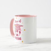 Class of 2025 Graduation Mug – Custom Year Gift Tasse (Vorderseite Links)