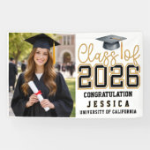 Class of 2025 Graduation Personalized  Banner (Horizontal)