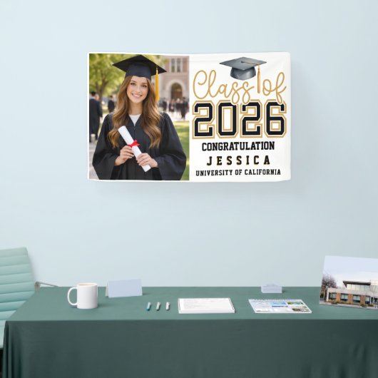 Class of 2025 Graduation Personalized  Banner (Messe)
