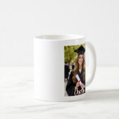 Class of 2025 Graduation Personalized Photo Kaffeetasse (VorderseiteRechts)