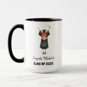 Class of 2025 Graduation Personalized Tasse (Links)
