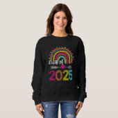 Class Of 2025 Rainbow Kindergarten Preschool Gradu Sweatshirt (Vorne ganz)