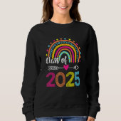 Class Of 2025 Rainbow Kindergarten Preschool Gradu Sweatshirt (Vorderseite)