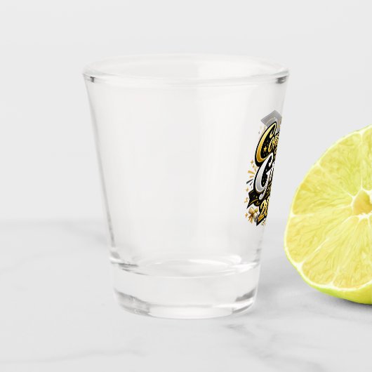 Class of 2025 schnapsglas (Links)