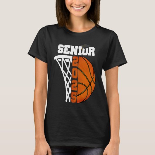Class of 2025 Senior 25 Basketball High School Gra T-Shirt (Vorderseite)