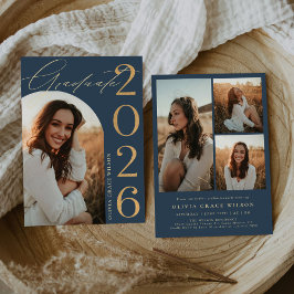 Class of 2026 Arch Photo Graduation Party Einladung