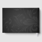 Class of 2026 Black Tassel Dignified Graduation Gästebuch (Rückseite)