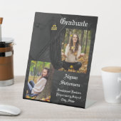 Class of 2026 Black Tassel Dignified Graduation Sockelschild (In SItu)